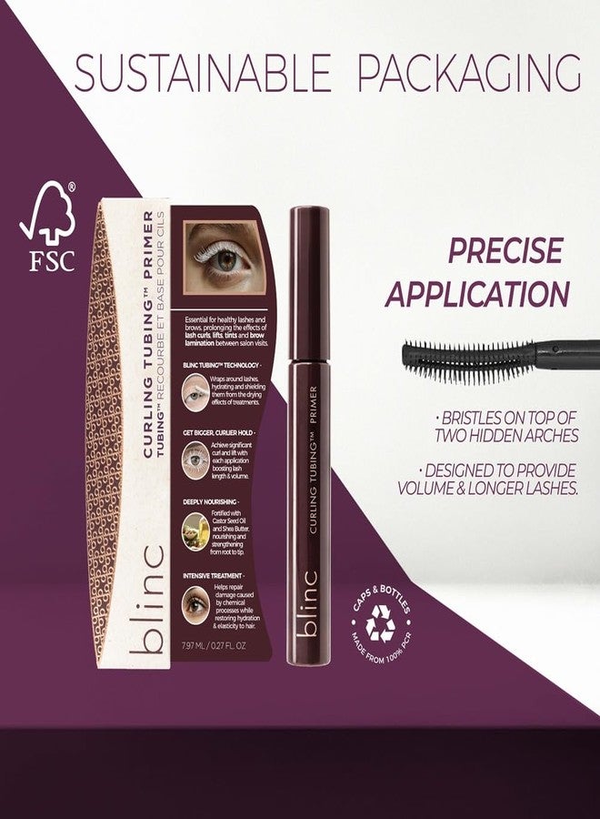 بلينك برايمر بلينك لتجعيد الرموش | تركيبة مزدوجة المفعول لتجعيد الرموش ورفعها لفترة طويلة | مغذي ومقوي بزيت الخروع وزبدة الشيا | منتج نباتي ونظيف 7 مل - Image 5